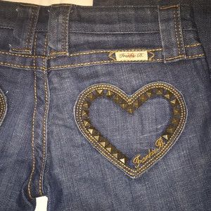 Frankie B - Trade / Buy studded hearts jeans.